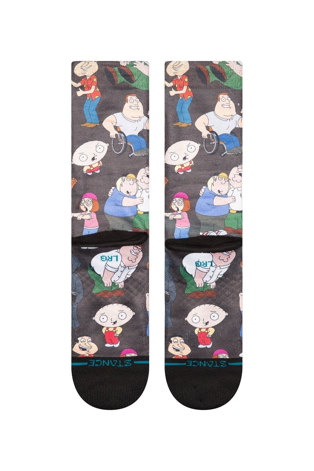 Stance Family Guy Sock Black