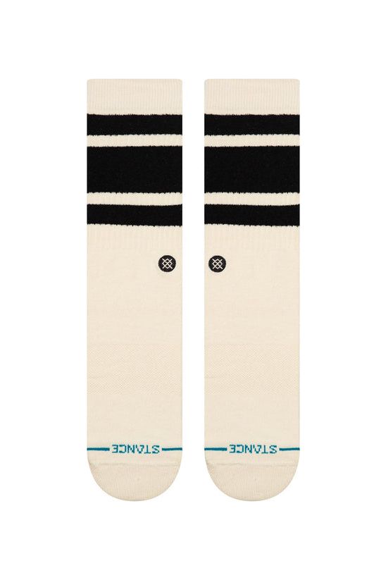 Stance Boyd Cozy Crew Socks Black White