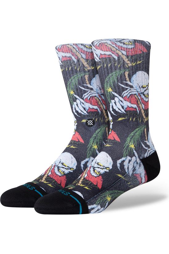 Stance Palm Slayer Crew Socks Black