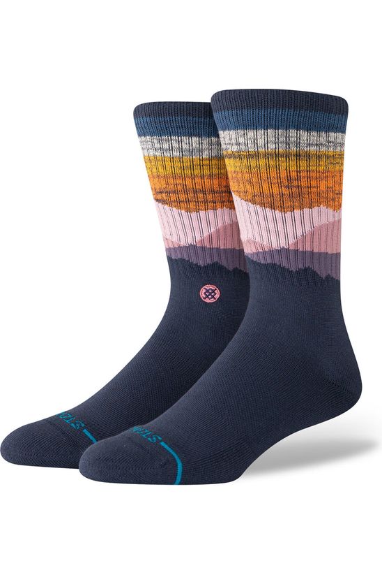 Stance Saddleback Crew Socks Navy