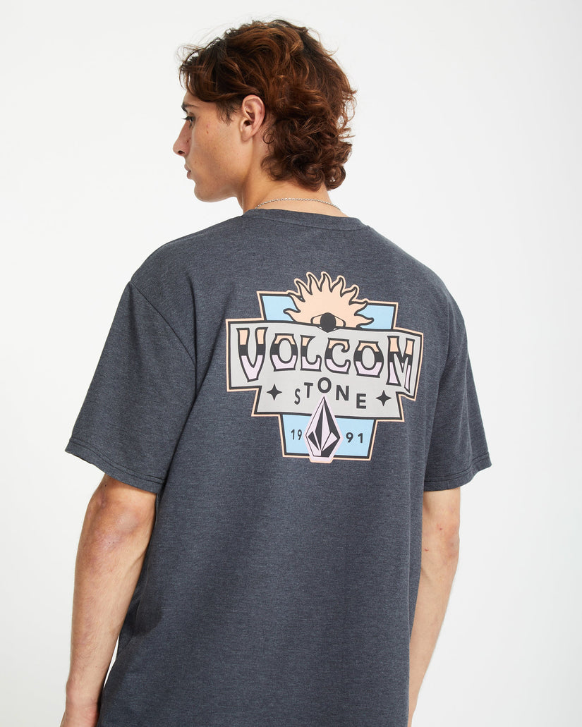 Volcom Sure Thing Short Sleeve T-Shirt Healther Black