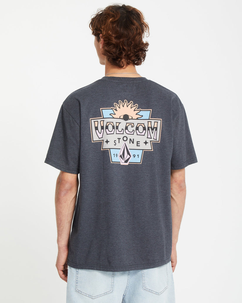 Volcom Sure Thing Short Sleeve T-Shirt Healther Black