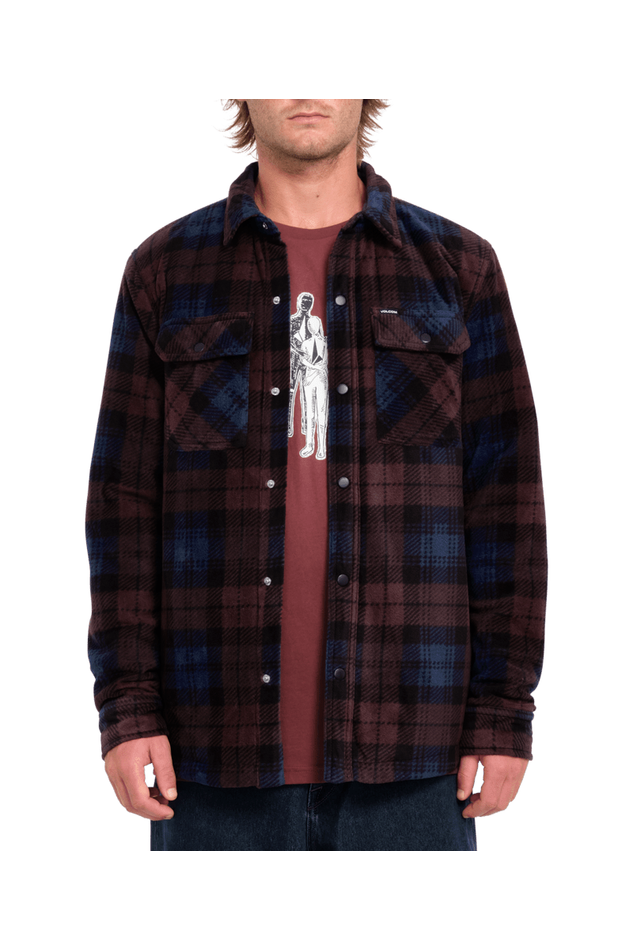 Volcom Bowered Fleece Long Sleeve Shirt