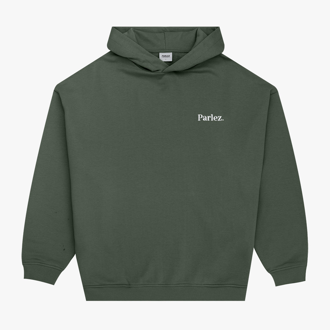 Parlez Amos Os Hoody Kelp Green