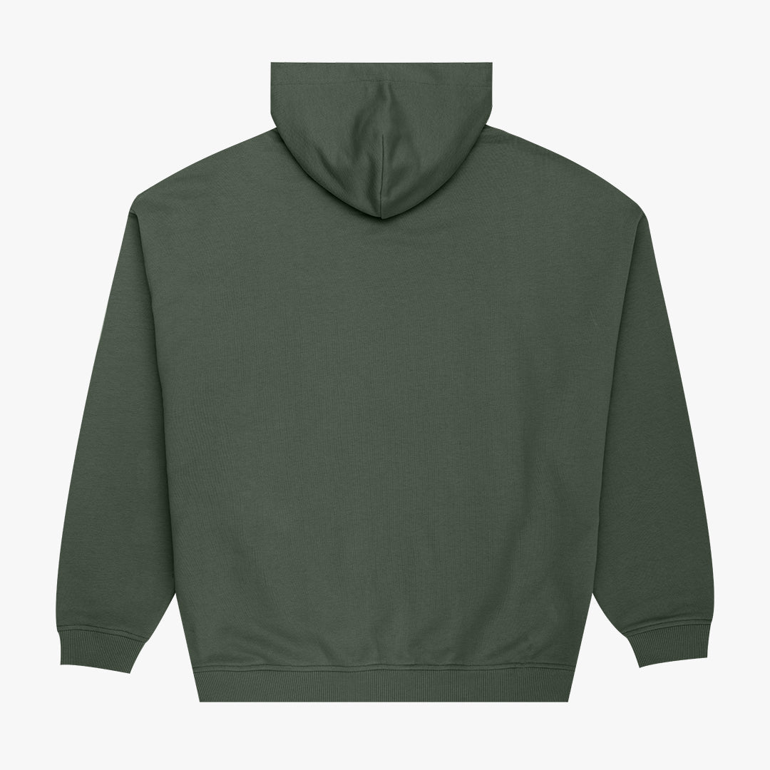 Parlez Amos Os Hoody Kelp Green