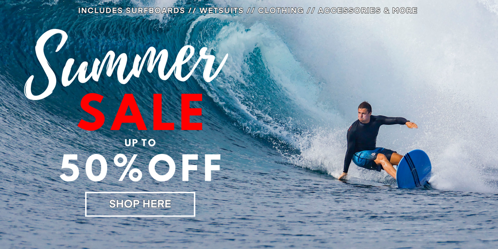 Surfboards, Wetsuits, SUPs and Surfing Accessories | Tiki Surf