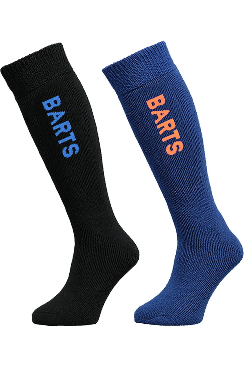 Barts Basic Sock 2 Pack Kids Black & Blue