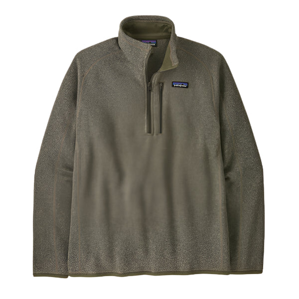 Patagonia Mens Better Sweater 1/4 Zip Fleece River Rock Green