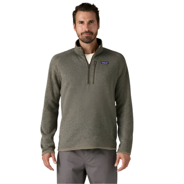 Patagonia Mens Better Sweater 1/4 Zip Fleece River Rock Green