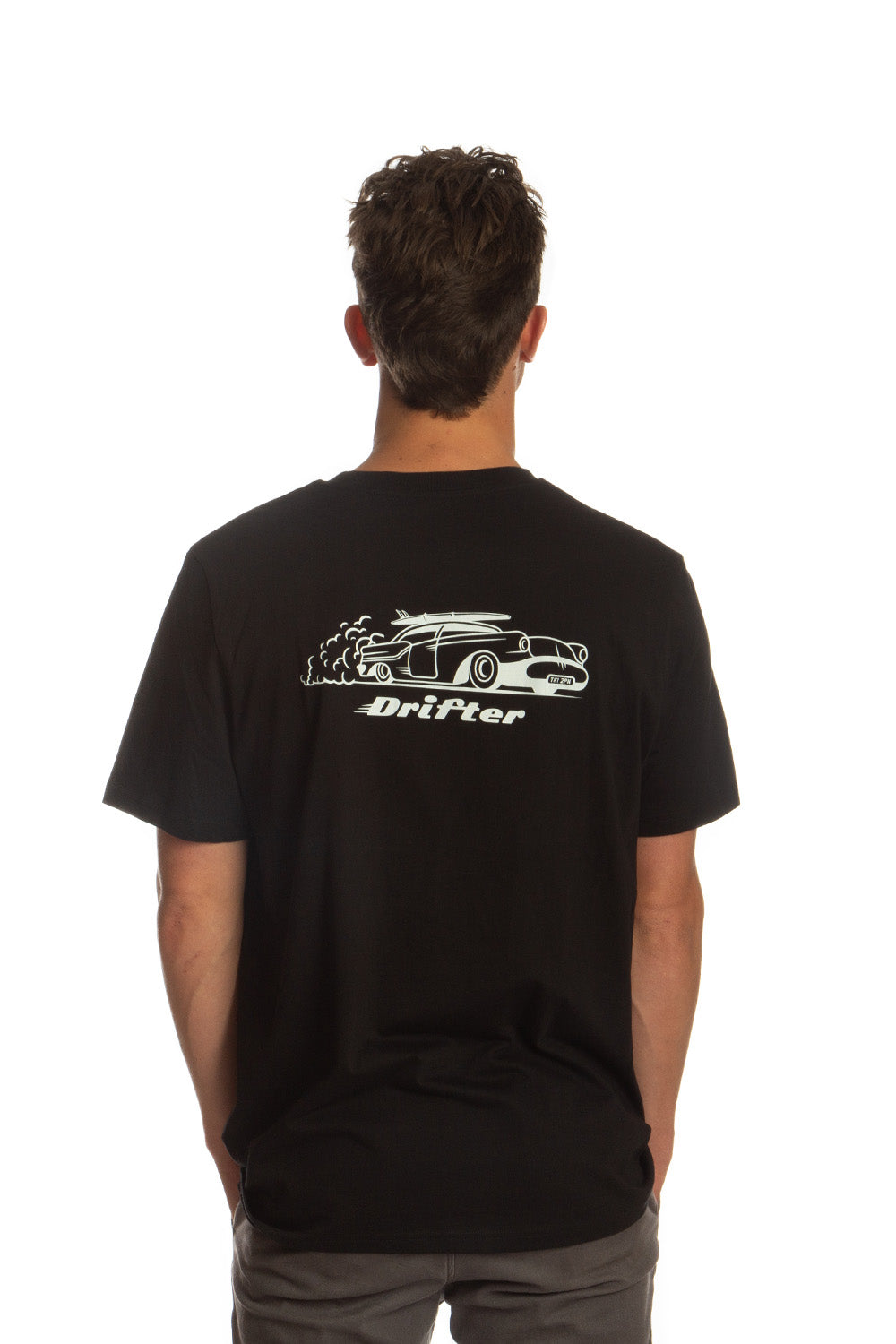 Tiki Drifter Short Sleeve T-Shirt Black