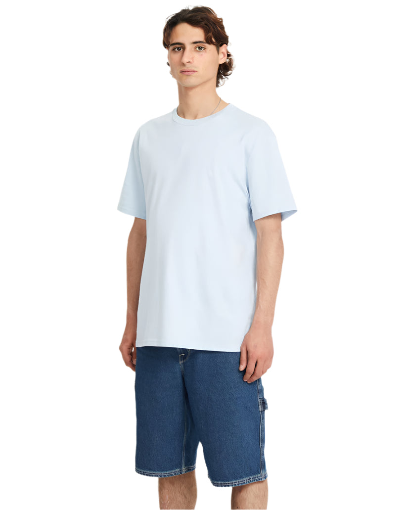 Volcom Stone Blanks Bsc Short Sleeve T-Shirt Carolina Blue