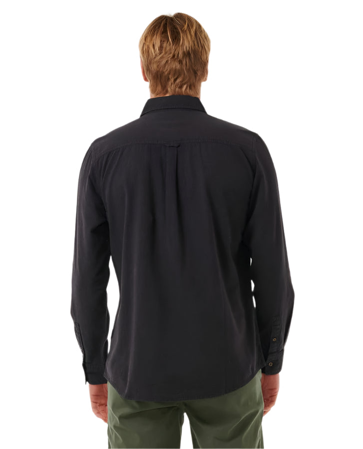 Rip Curl Classic Surf Washed Ls Shirt Black