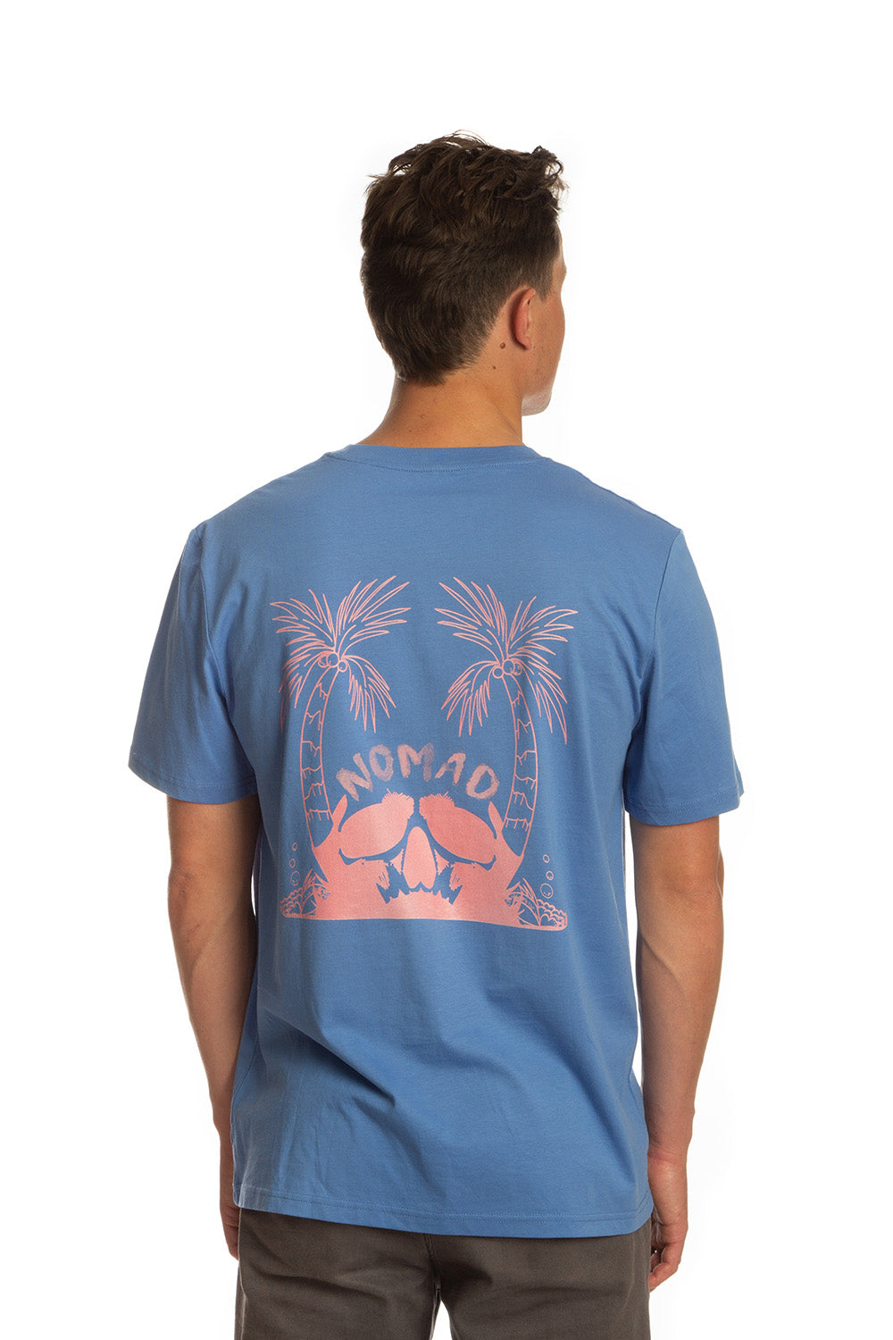 Tiki Nomad Short Sleeve T-Shirt Ocean Blue