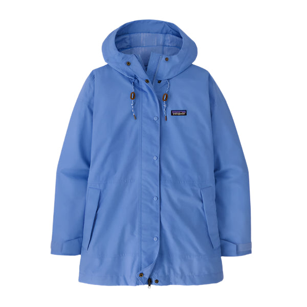 Patagonia Womens Outdoor Everyday Rain Jacket Abundant Blue