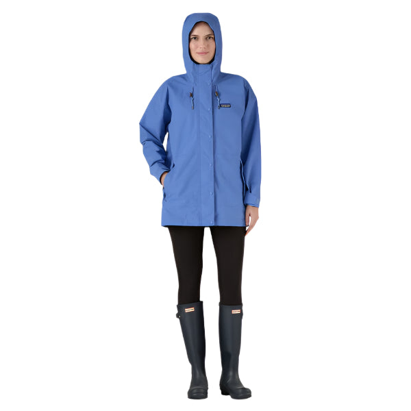 Patagonia Womens Outdoor Everyday Rain Jacket Abundant Blue