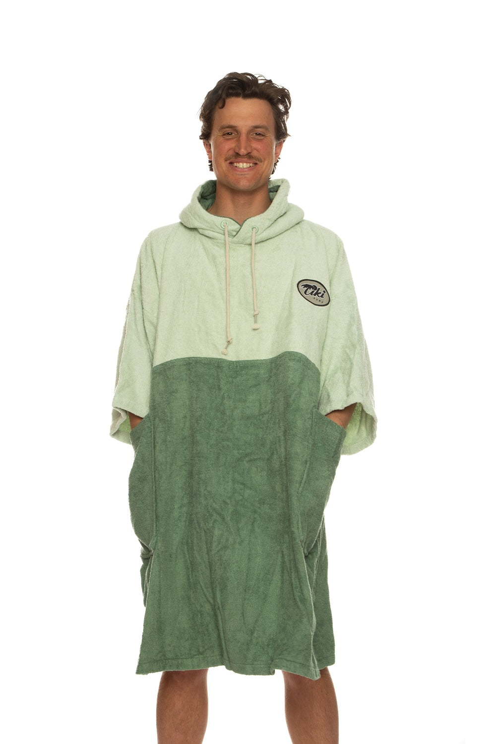 Tiki Surf Adults Cosy Towel Robe Surf Spray