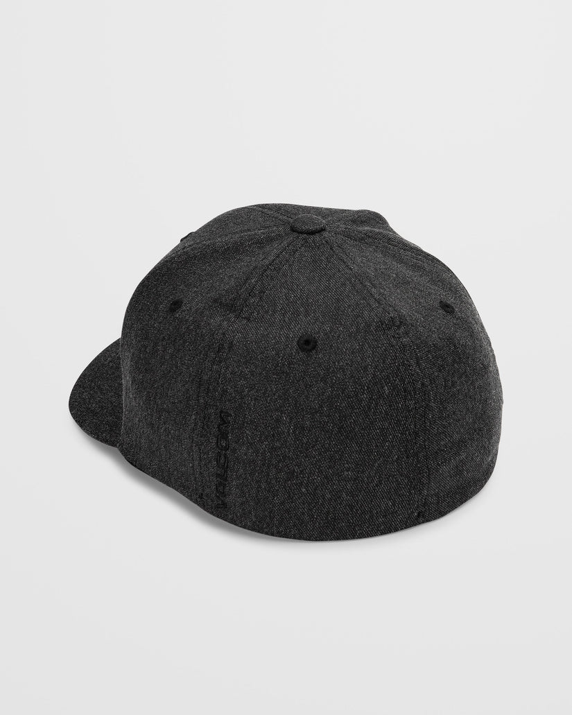 Volcom Full Stone Hthr Flexfit Hat Charcoal Heather