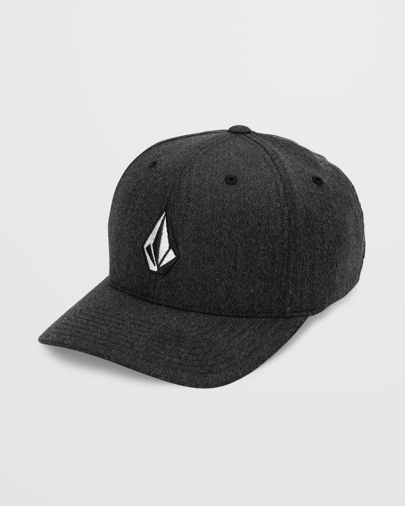 Volcom Full Stone Hthr Flexfit Hat Charcoal Heather