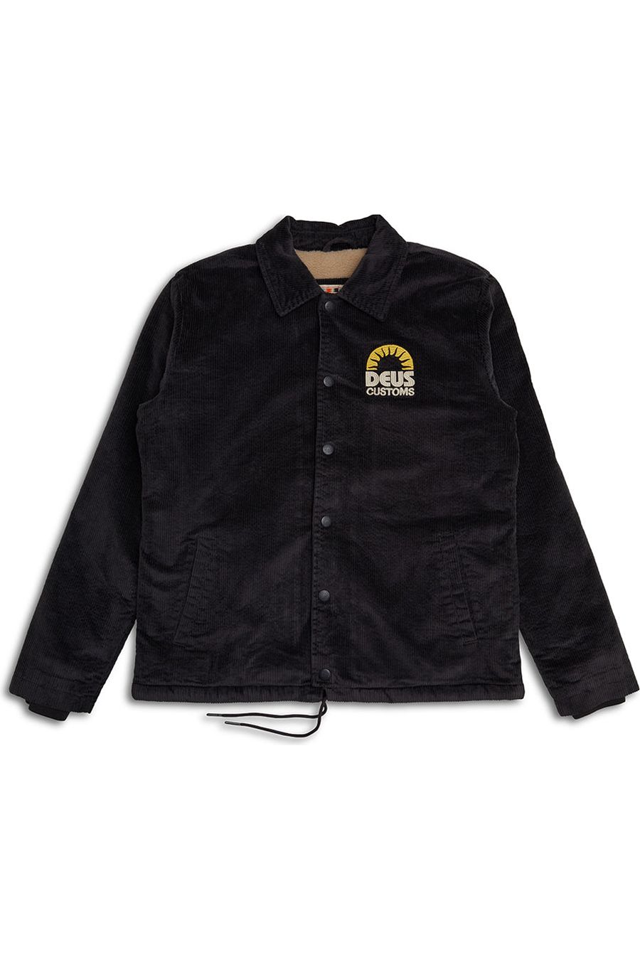 Deus Stokes Coach Jacket in Anthracite