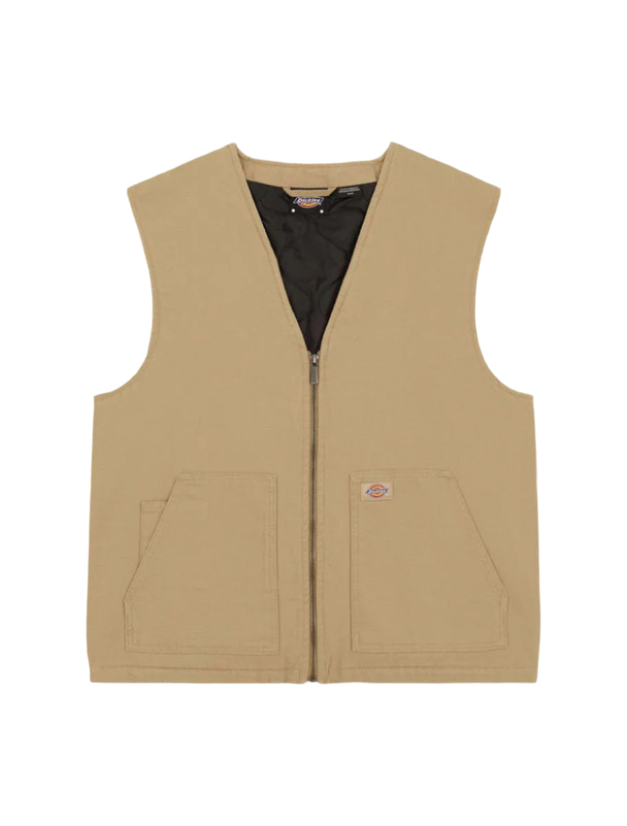 Dickies Duck Canvas Summer Vest Sw Desert Sand