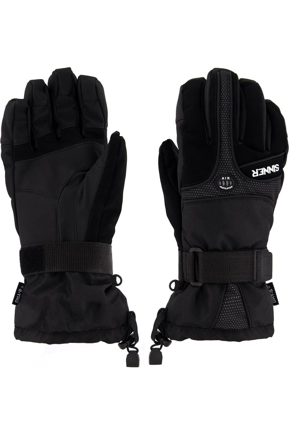 Sinner Everest Snow Glove Black