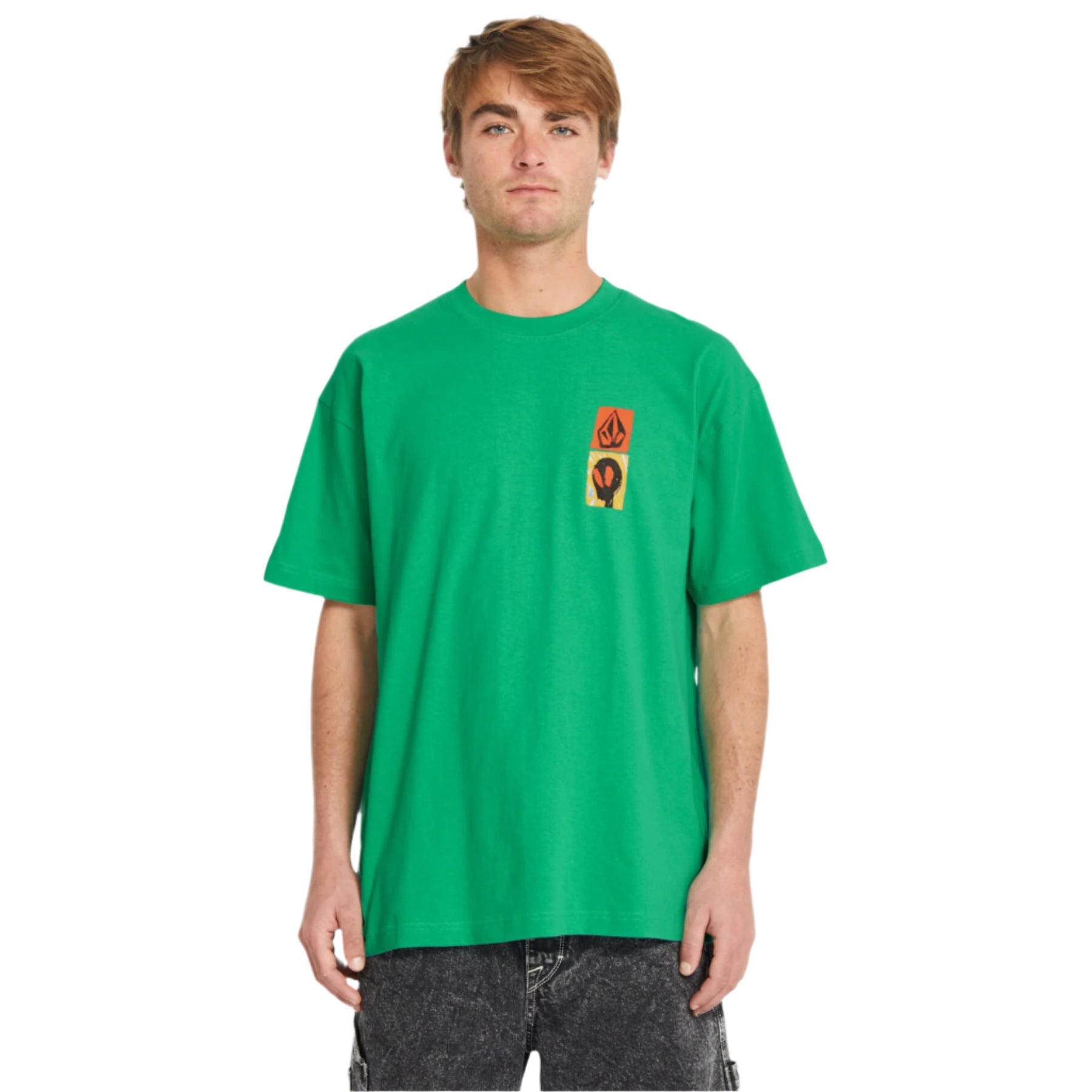 Volcom Gonyvaders Lse Short Sleeve T-Shirt Mint