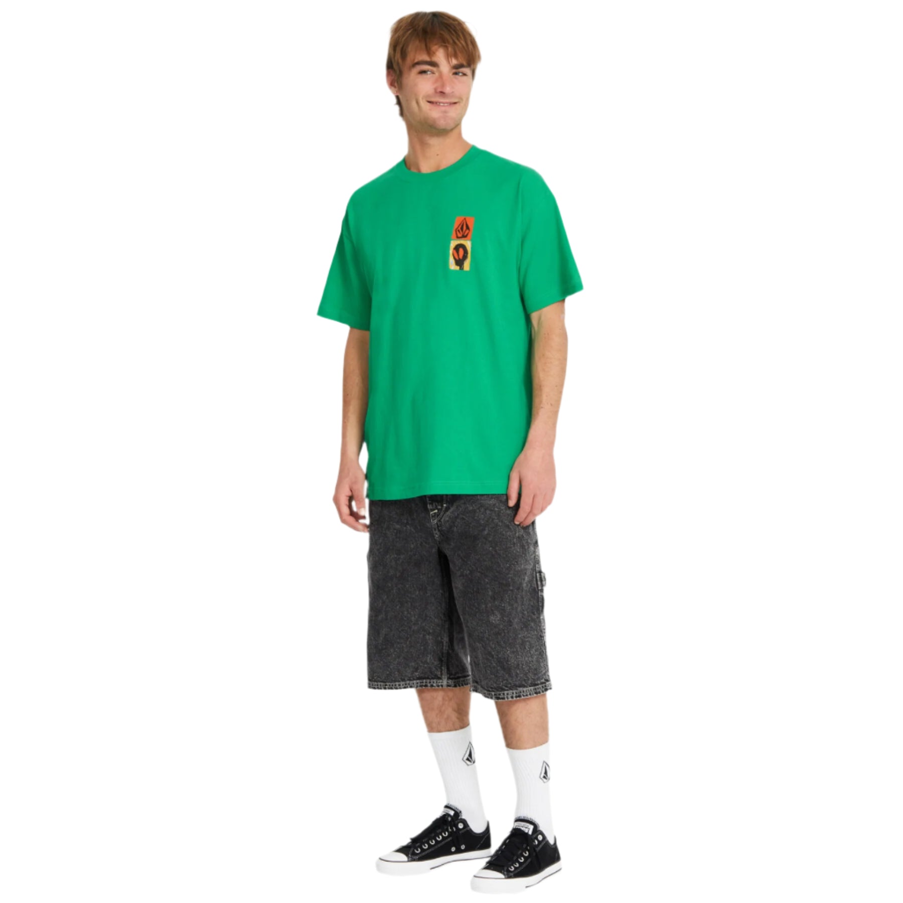 Volcom Gonyvaders Lse Short Sleeve T-Shirt Mint