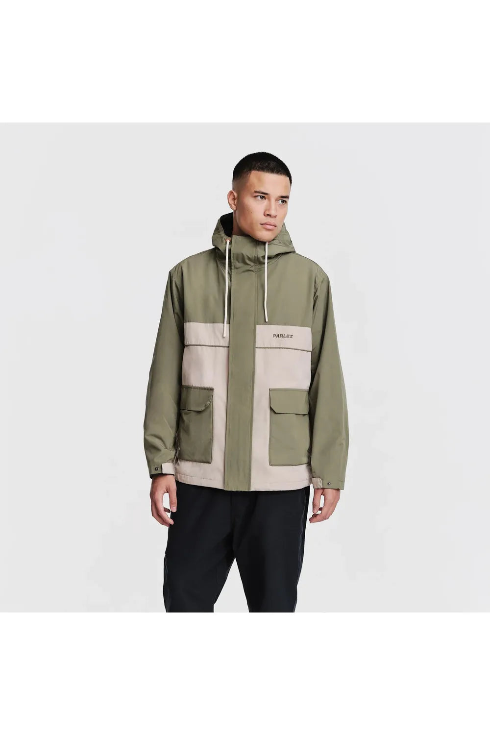 Parlez Banks Jacket Olive Green