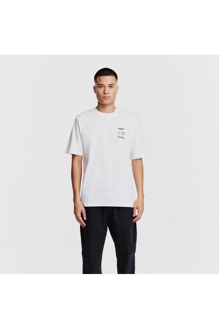 Parlez Henshaw Short Sleeve T-Shirt White