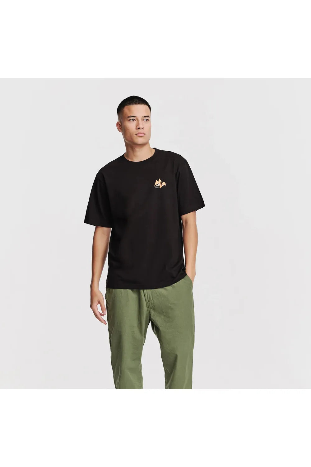 Parlez Manton Short Sleeve T-Shirt Black