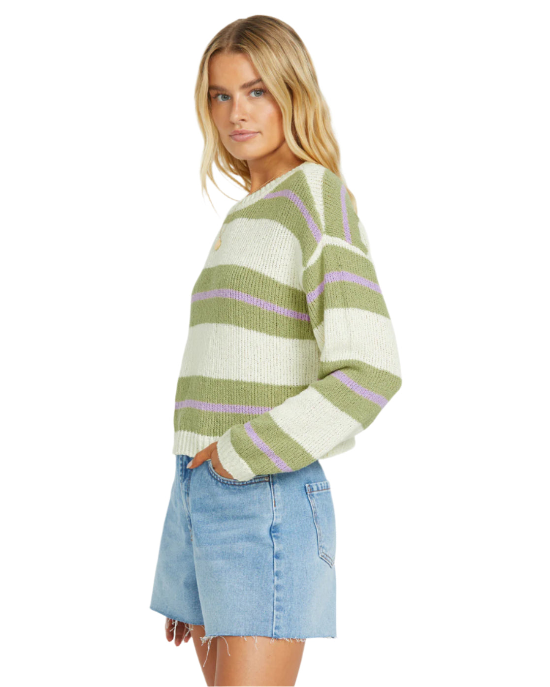 Billabong Make It Waves Sweater Avocado