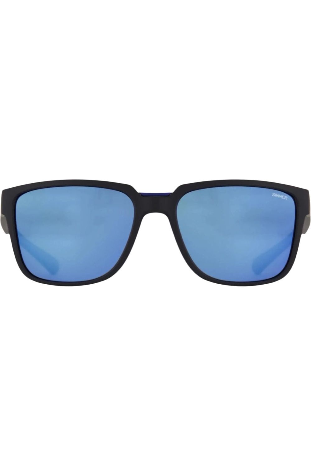 Sinner Knoll Sunglasses Matte Black Blue-Sintec Blue Oil