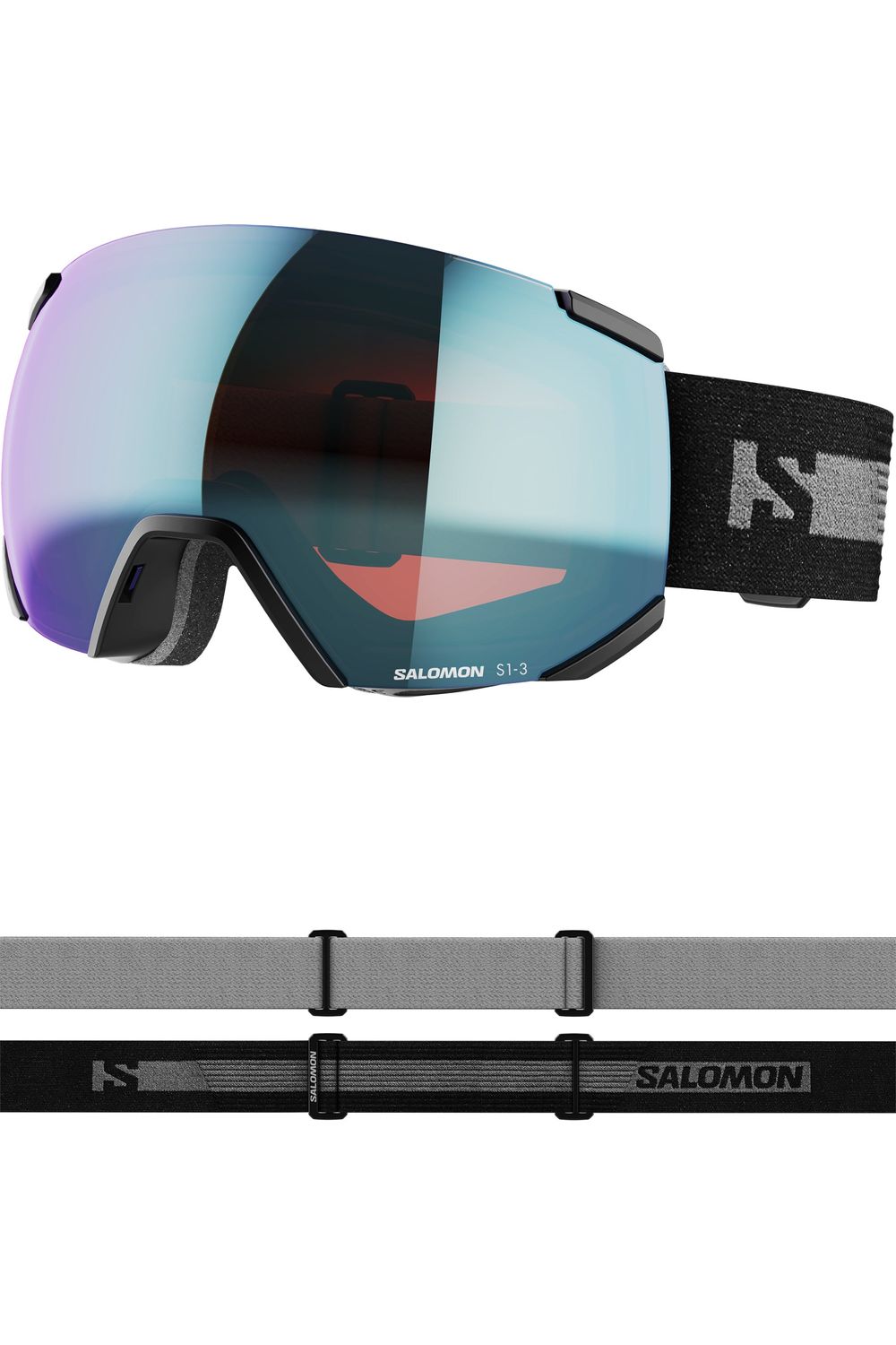 Salomon Radium Goggles Photo Black/Aw Blue