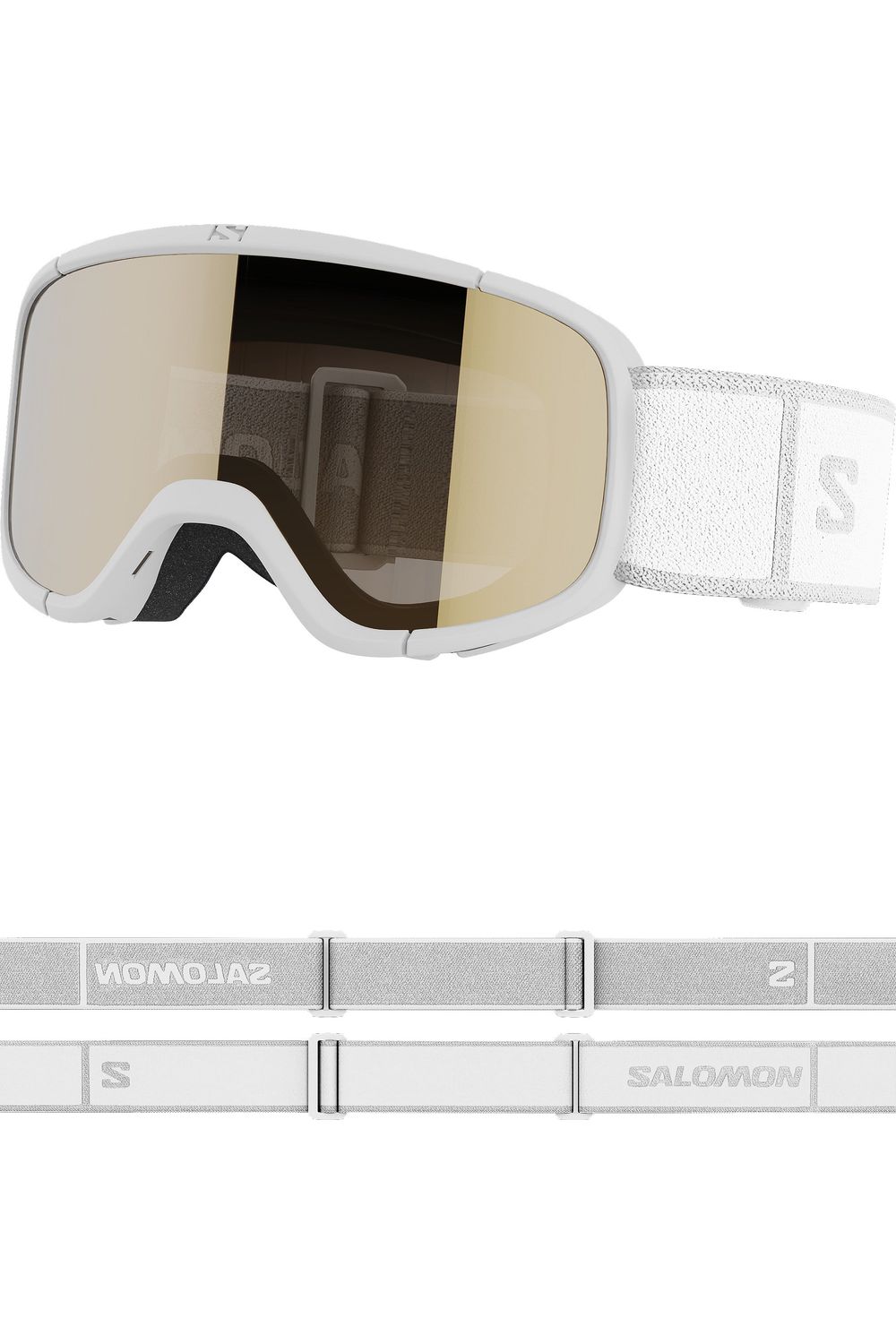 Salomon Lumi Access Junior Goggles White/Univ Flash G