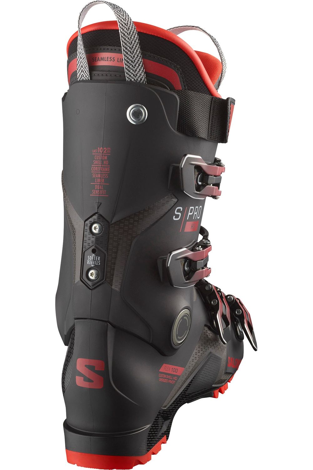 Salomon Alpha Boots S/Pro HV 100 Back/Red/Beluga