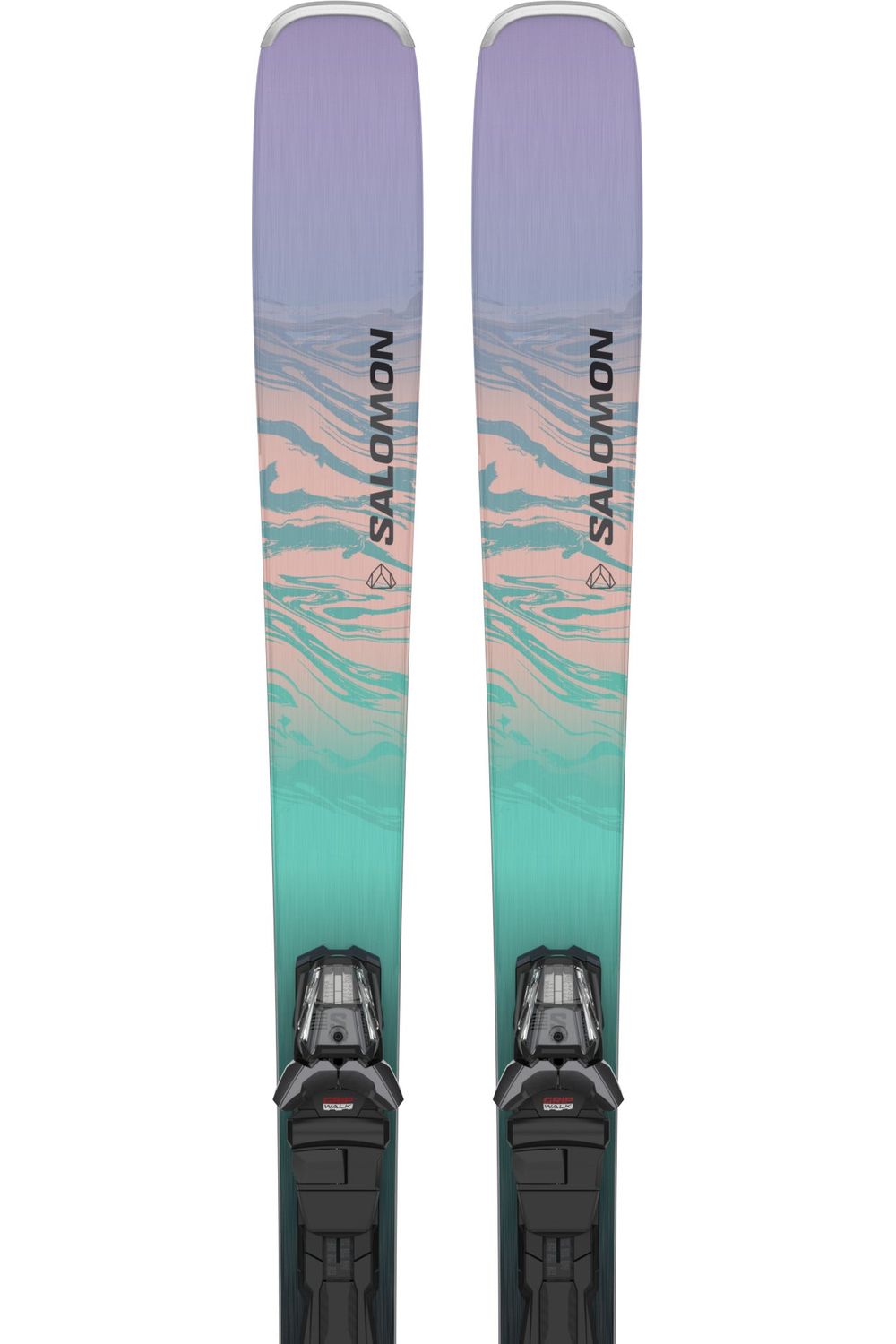 Salomon E Stance W 84 Womens Skis + M10 GW L90 Bindings