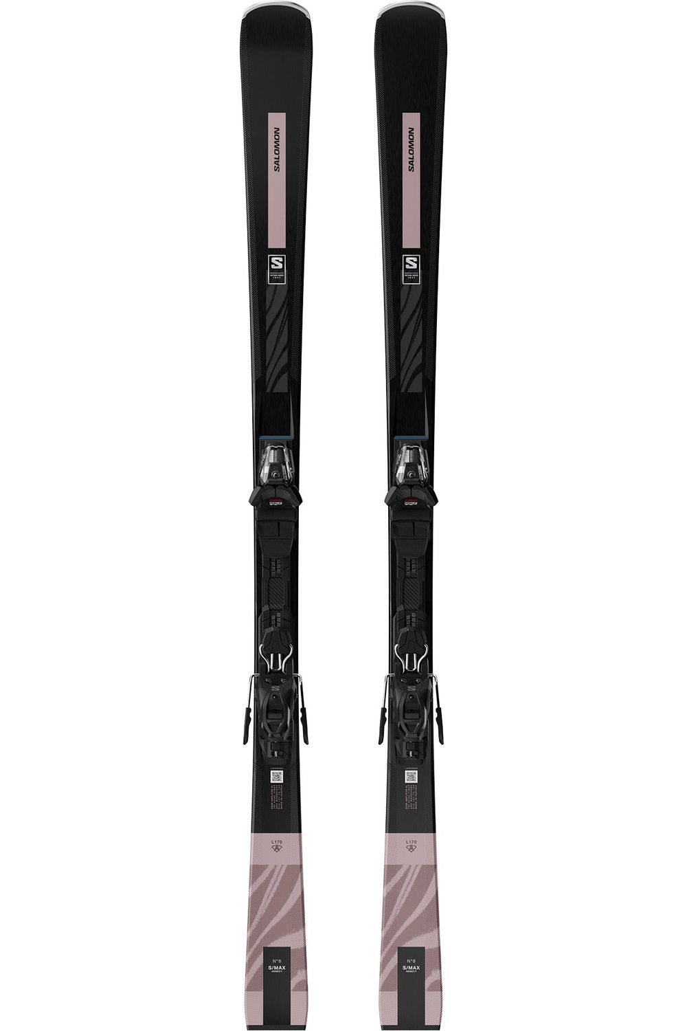 Salomon E S/Max N°8 Womens Skis + M10 GW L80 Bindings