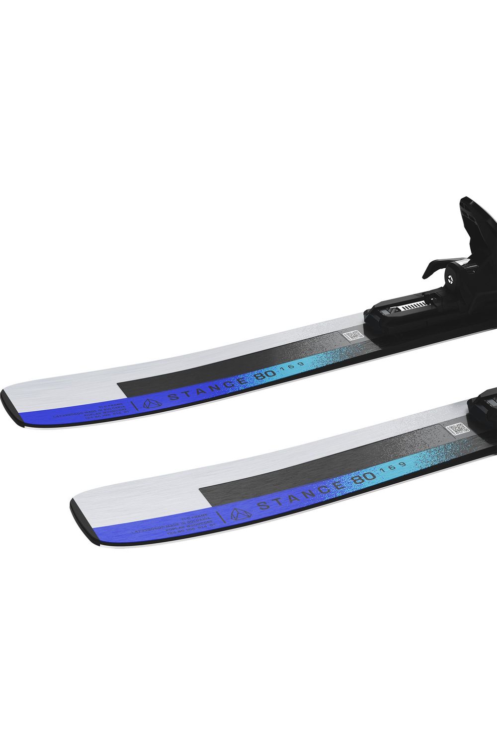 Salomon E Stance 80 Skis + M10 GW L80 S White / Blue