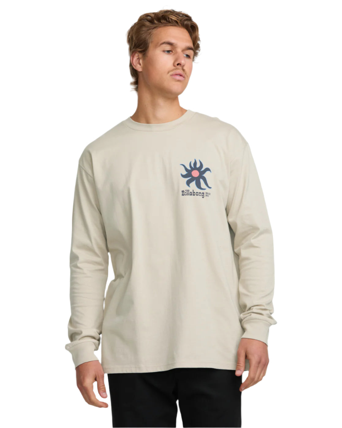 Billabong Solar Regular Long Sleeve T-Shirt Bleached Sand