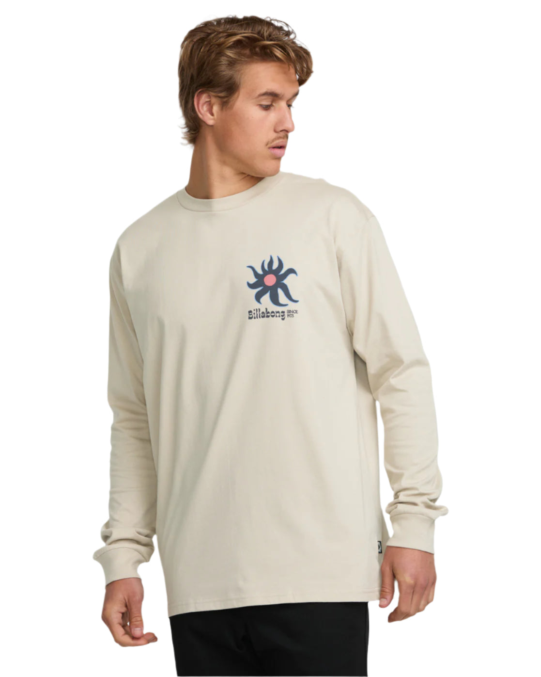 Billabong Solar Regular Long Sleeve T-Shirt Bleached Sand