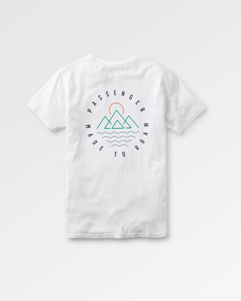 Passenger Escapism Recycled Cotton T-Shirt White