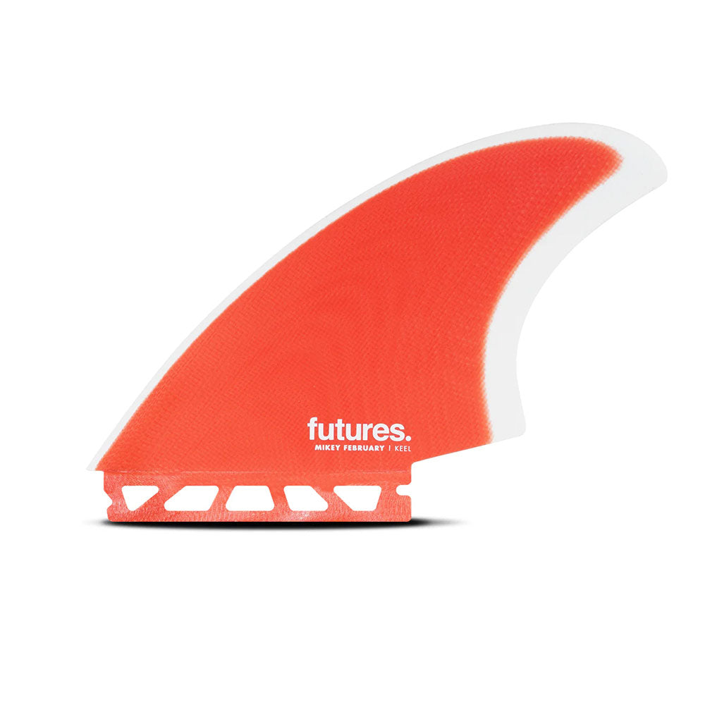 Futures Mikey February Keel Fiberglass Red/Grey