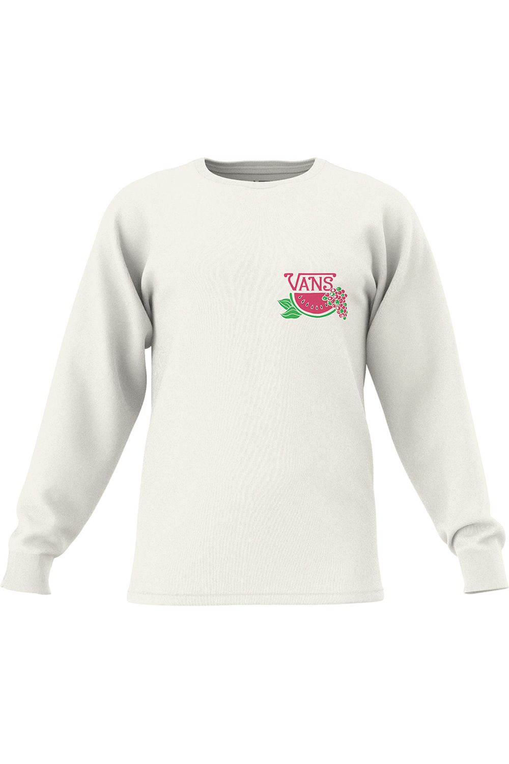 Vans Fresh Fruit Long Sleeve Tee Marshmallow