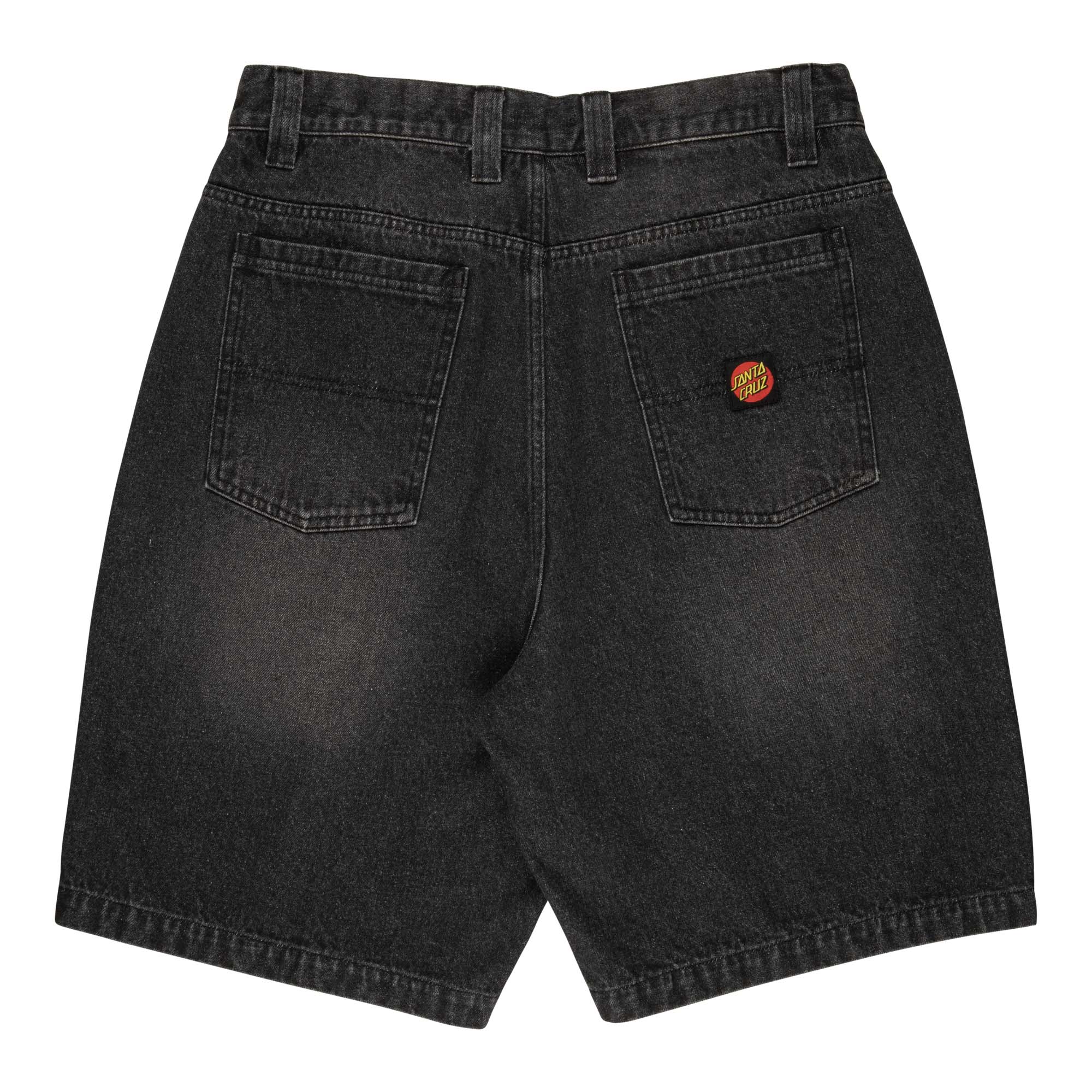 Santa Cruz Big Shorts Washed Black