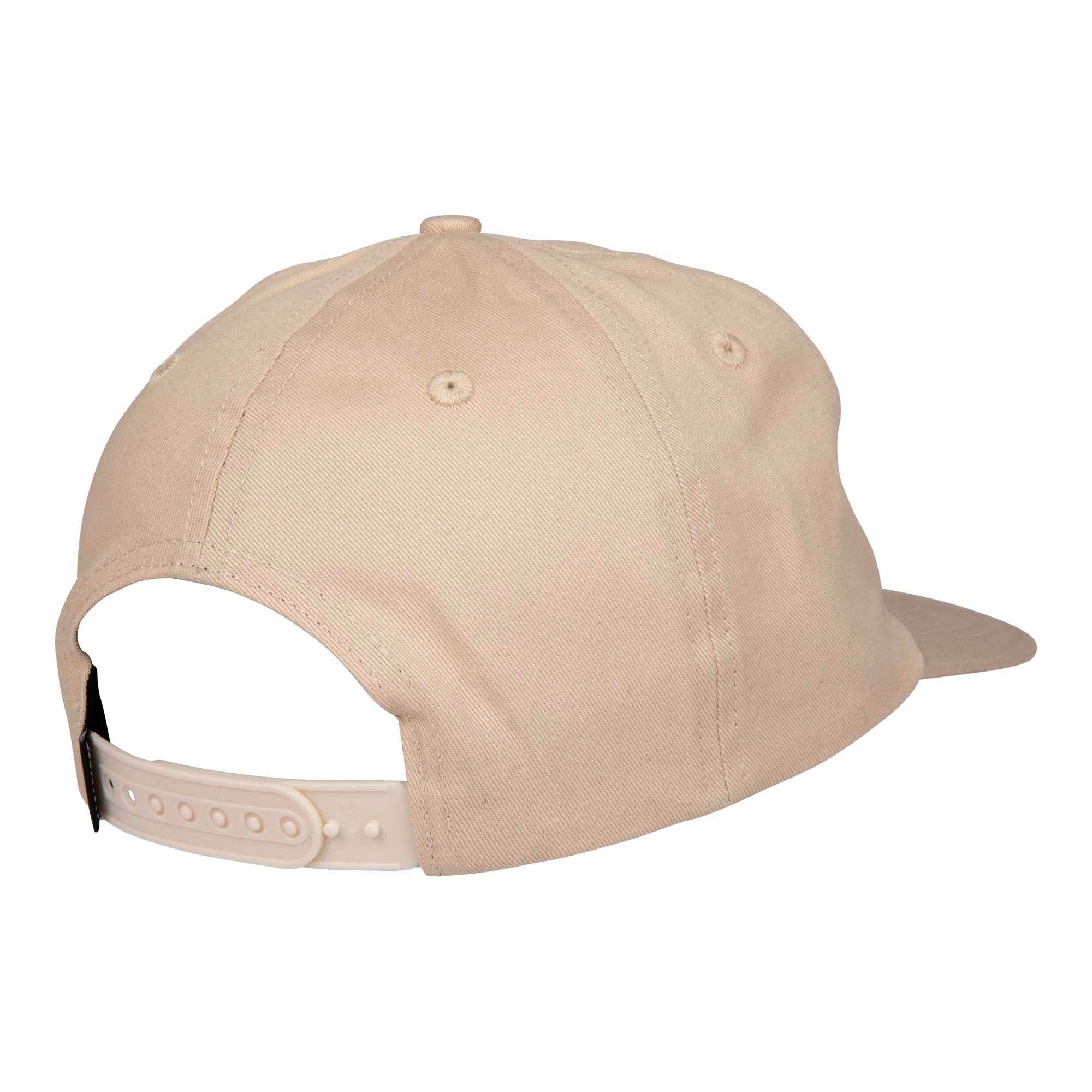 Santa Cruz Salba Eyes Dot Snapback Cap Vanilla