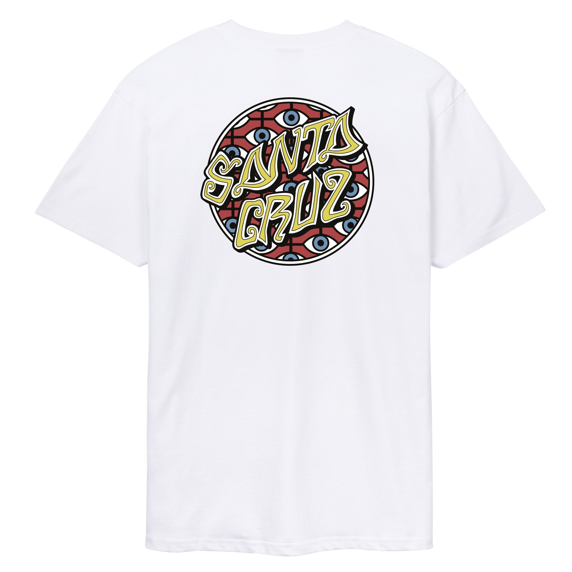 Santa Cruz Salba Eyes Dot T-Shirt White