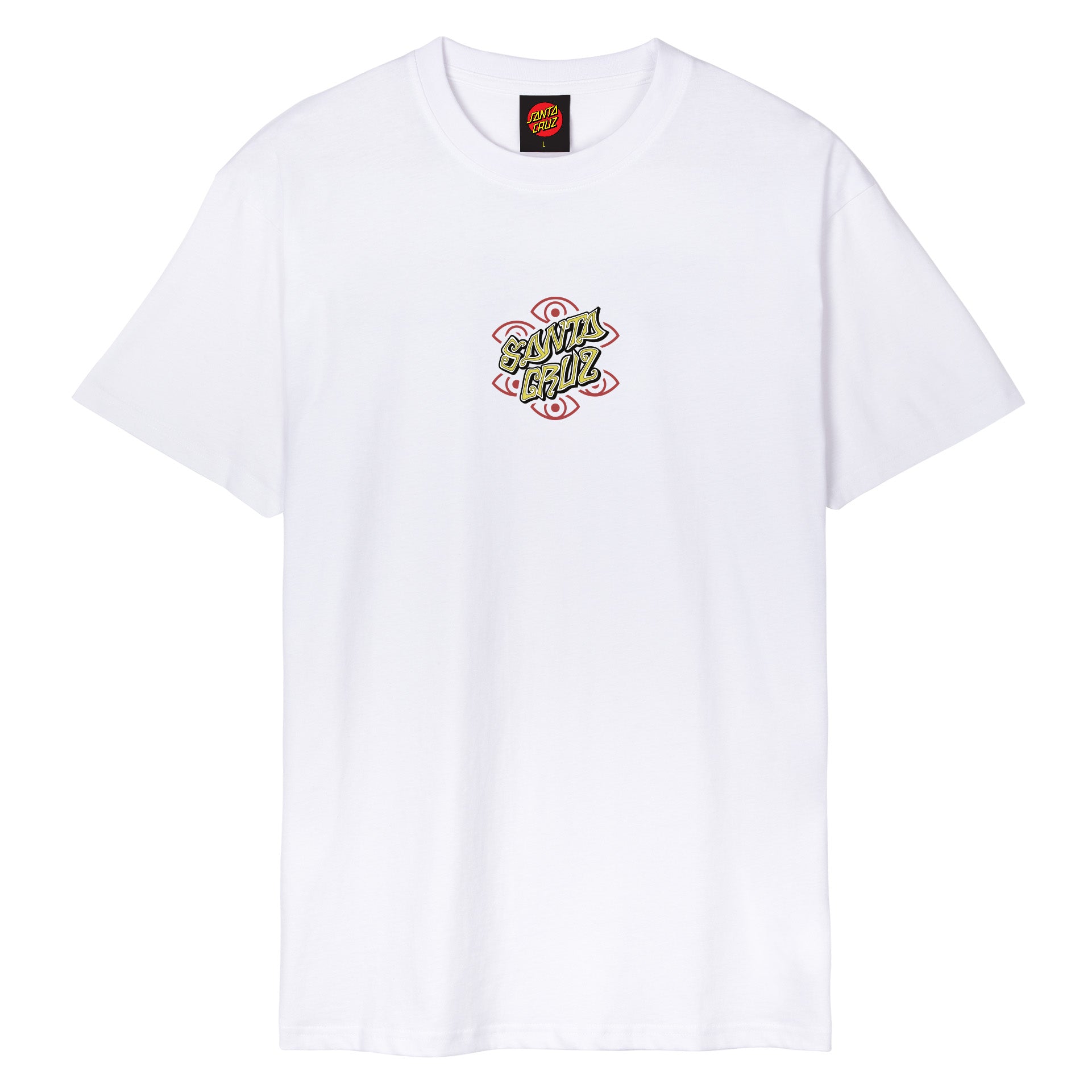 Santa Cruz Salba Eyes Dot T-Shirt White