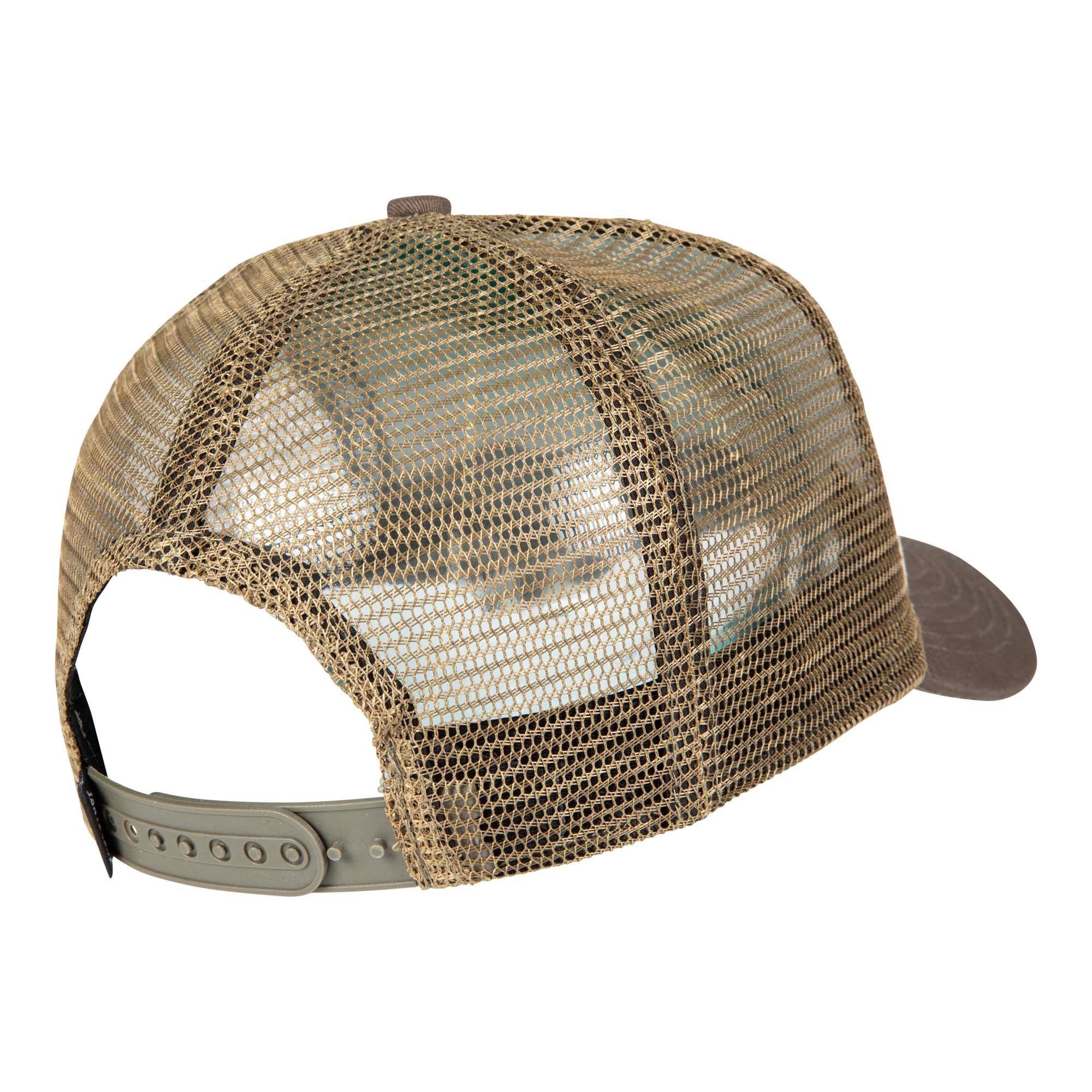 Santa Cruz Screaming Grizzly Meshback Cap Brown/Tan