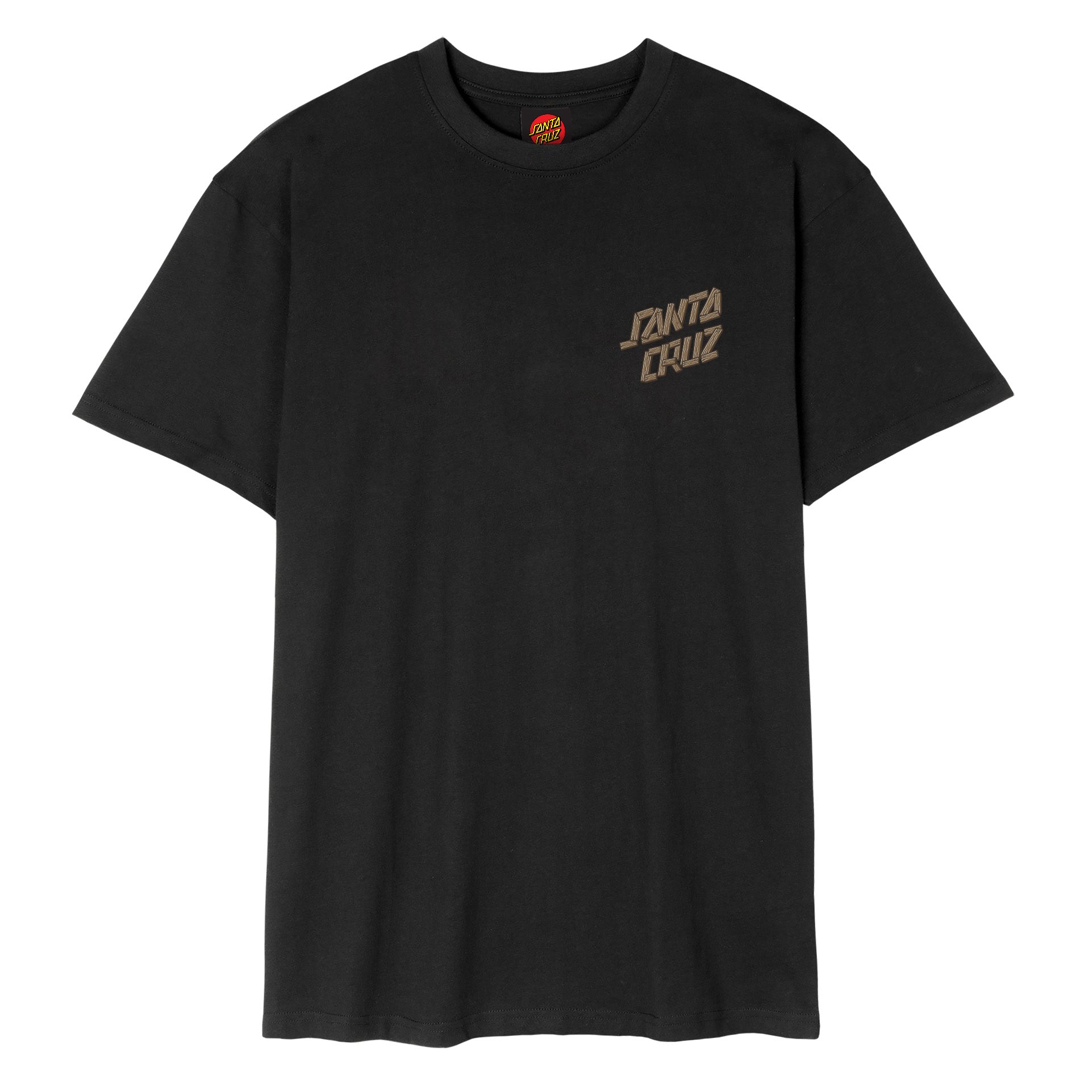 Santa Cruz Screaming Grizzly T-Shirt Black