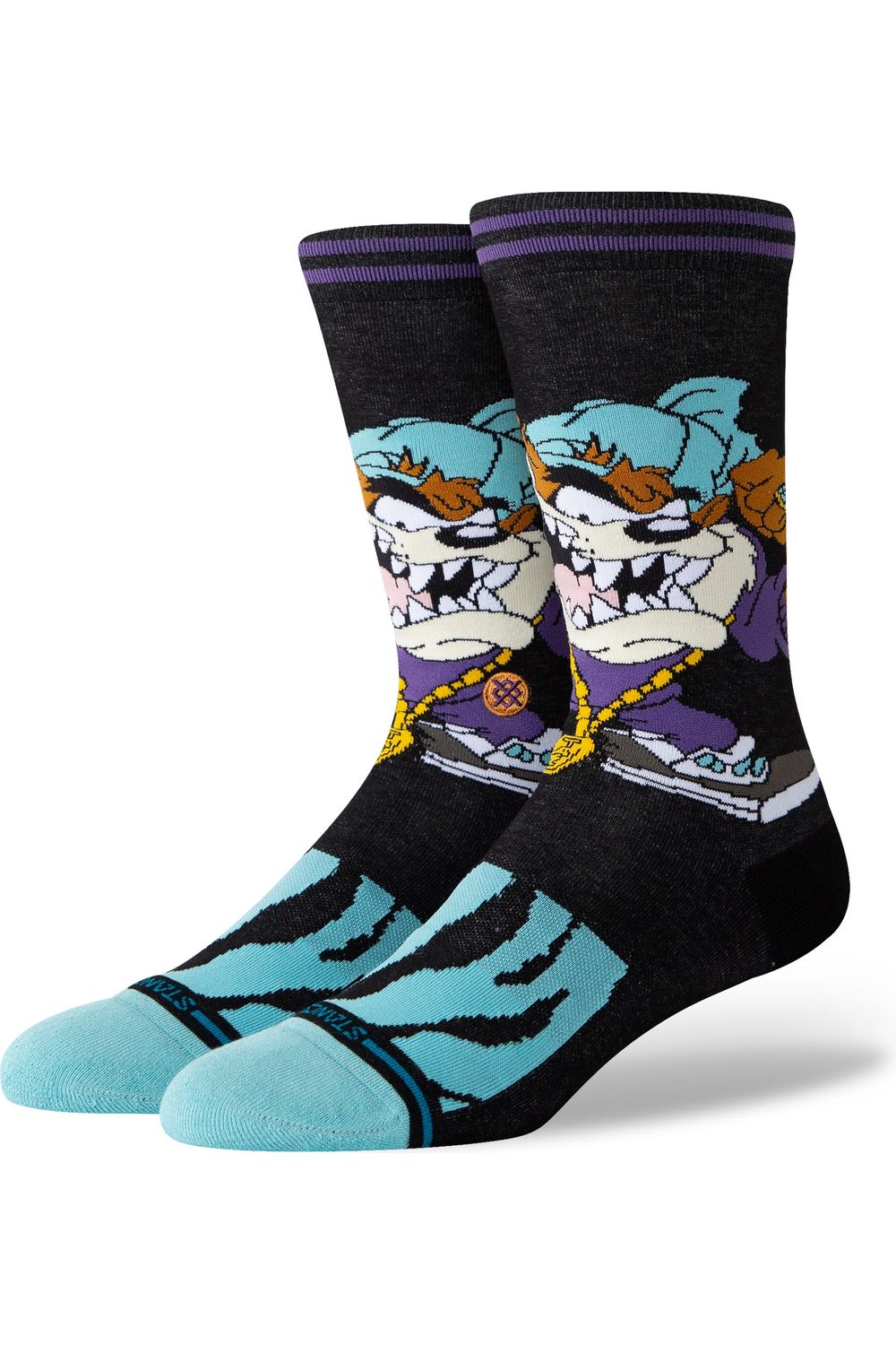 Stance Taz Crew Sock Black